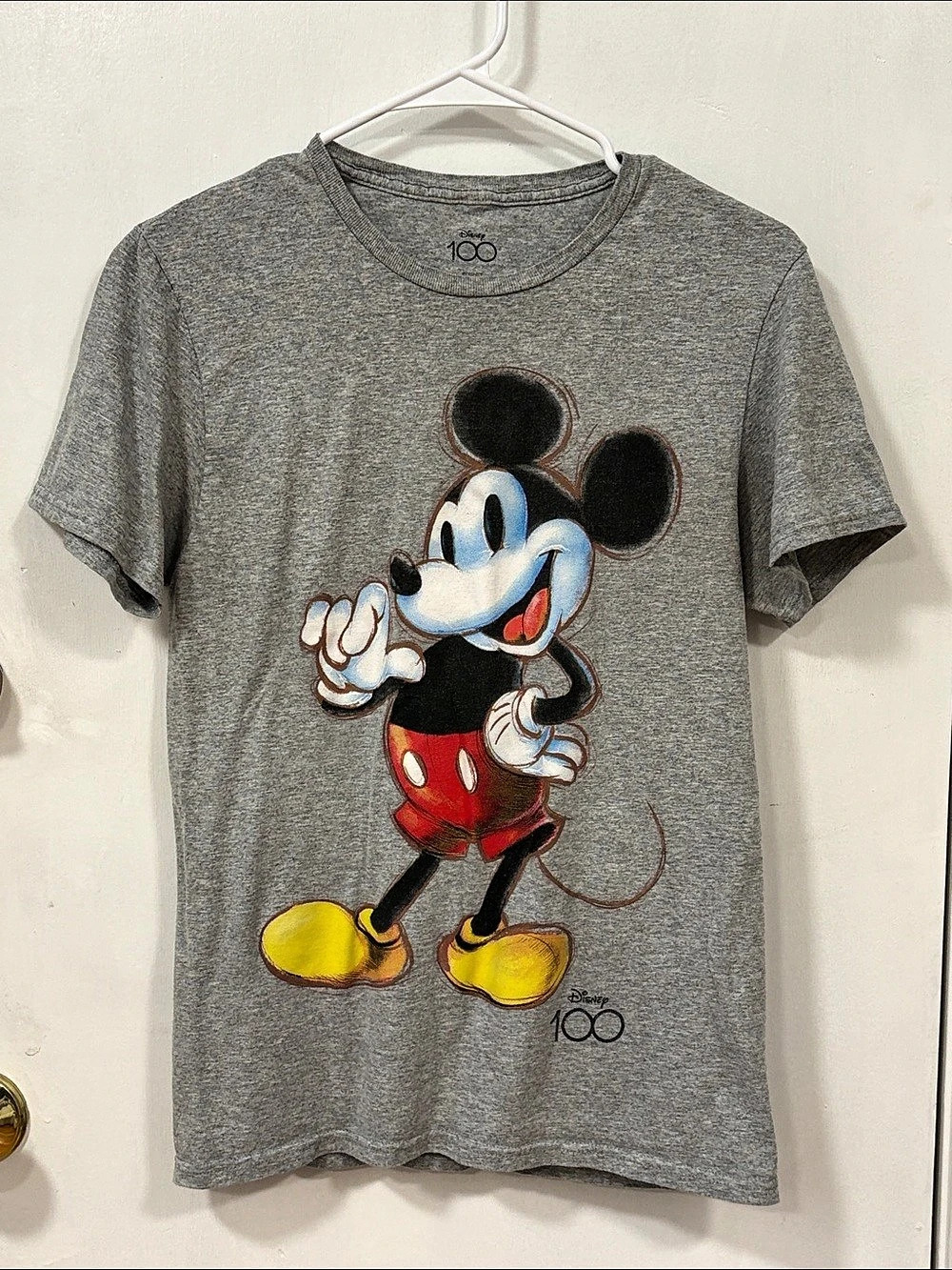 Disney 100 Mickey Mouse Graphic Tee Size Small